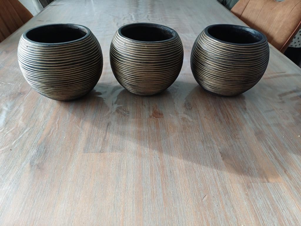 Capi europe bloempotten, Kunststof, Rond, Ophalen of Verzenden, Zo goed als nieuw