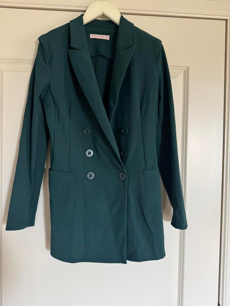 Studio Anneloes blazer bottle green maat S, Nieuw, Ophalen of Verzenden, Jasje, Maat 36 (S)