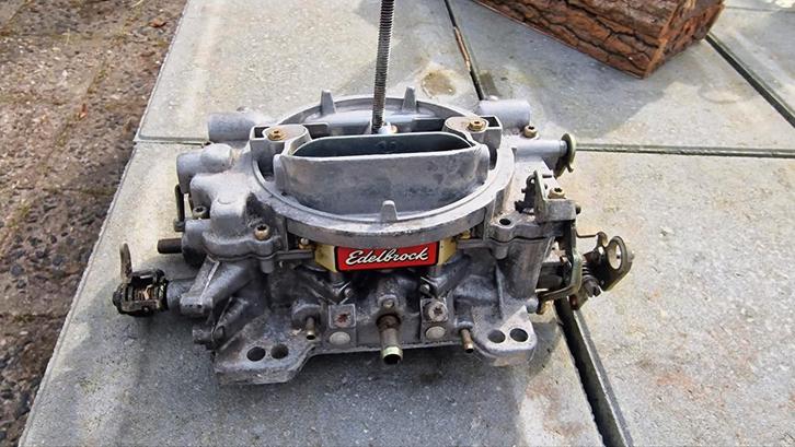 Edelbrock carburateur, 1404. 500cfm,  manual choke, Auto-onderdelen, Brandstofsystemen, Amerikaanse onderdelen, Gebruikt, Ophalen of Verzenden