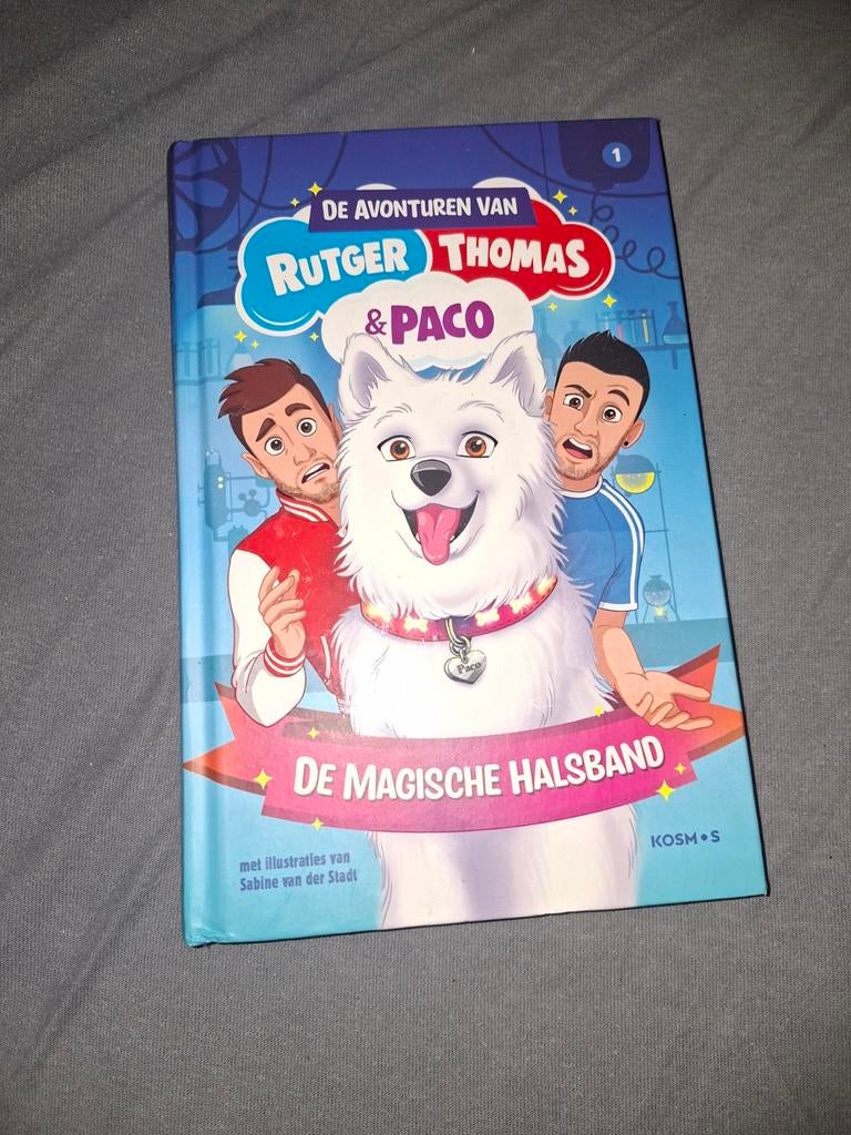 De Avonturen van Rutger, Thomas & Paco: De Magische Halsband, Ophalen of Verzenden, Zo goed als nieuw, Rutger Vink, Thomas van Grinsven