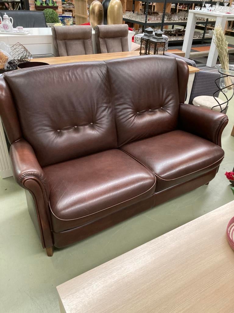 Senioren bank, Huis en Inrichting, Banken | Bankstellen, Gebruikt, W, 150 tot 200 cm, Tweepersoons