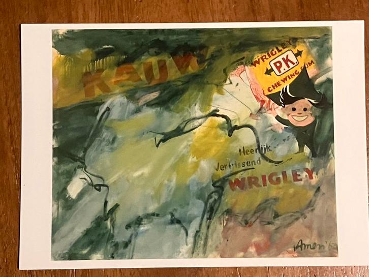 Woody van Amen - Wrigley, 1963, Verzamelen, Ansichtkaarten | Themakaarten, Ongelopen, 1980 tot heden, Ophalen of Verzenden