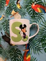 Leuke Mickey Mouse mok ( Letter S ) Disneyland Parijs, Ophalen of Verzenden, Mickey Mouse, Zo goed als nieuw, Servies