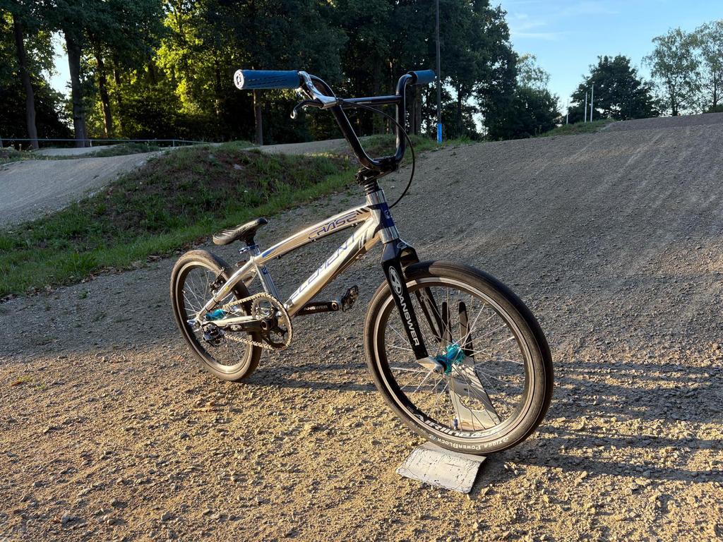 Element Chase race BMX. Alu blauw pro XL., Ophalen, Gebruikt, Aluminium, V-brakes