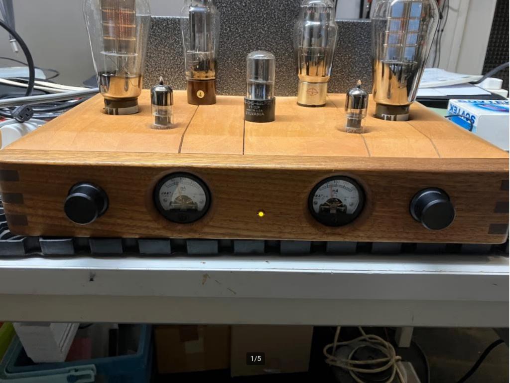 Triode Dick 300B versterker, Audio, Tv en Foto, Buizenversterkers, Ophalen, Versterker