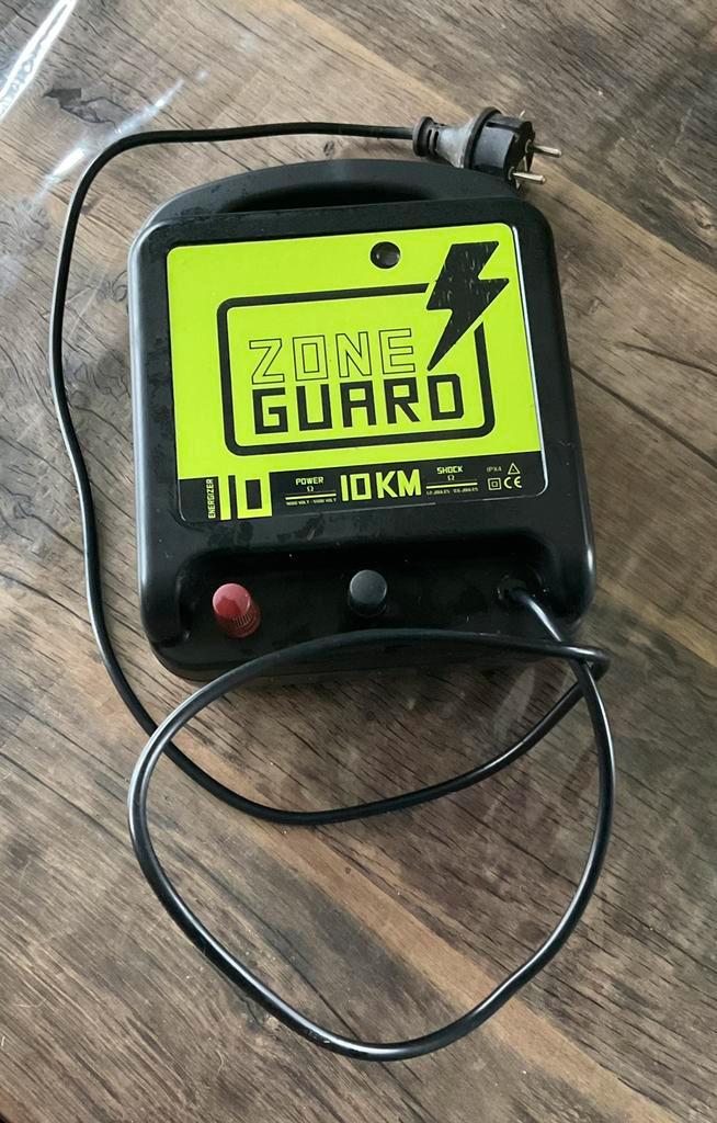 ZoneGuard Schrikdraadapparaat Lichtnet 10 km, Dieren en Toebehoren, Stalling en Weidegang, Weidegang