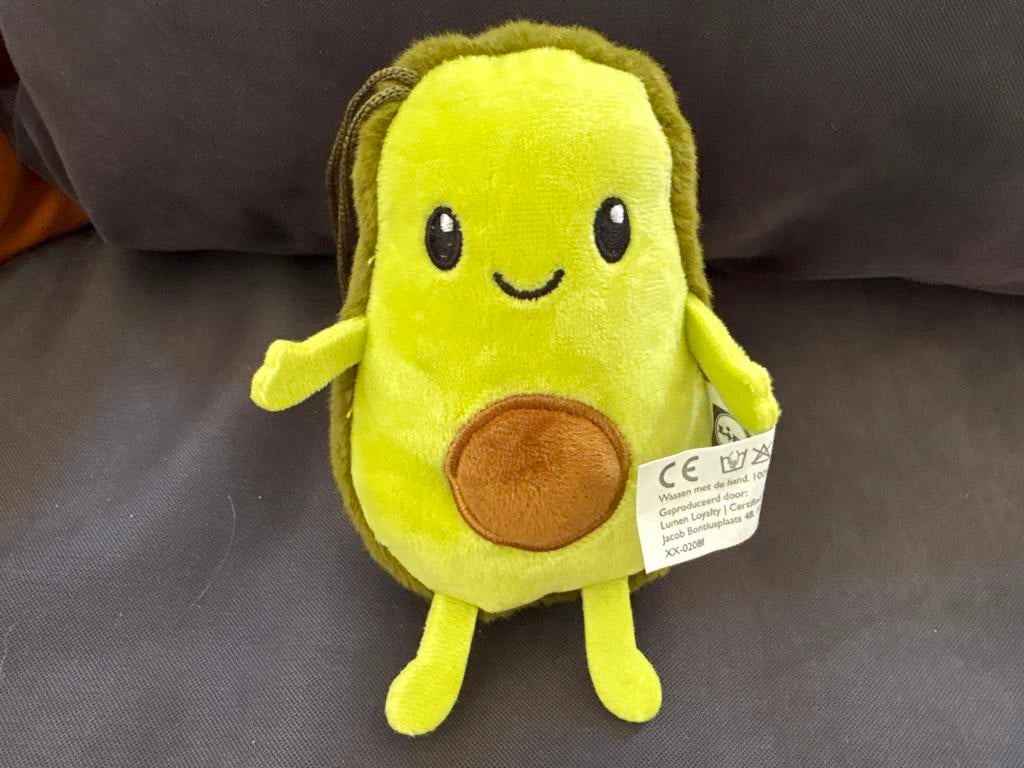 Lidl Mini Avi Avocado knuffel, Lidl, Groen, Overige typen, Ophalen of Verzenden