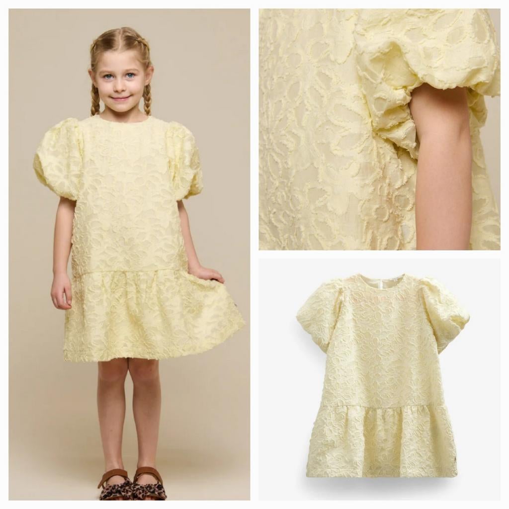 Pomp de Lux gele jurk maat 104, Kinderen en Baby's, Kinderkleding | Maat 104, Ophalen of Verzenden