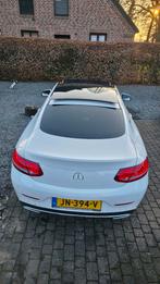 Mercedes-Benz C-Klasse 1.6 C180 BE Coupe 2016 Wit, Auto's, Mercedes-Benz, Achterwielaandrijving, 4 stoelen, Leder en Stof, Handgeschakeld