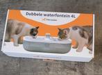 Dubbele drinkfontein voor katten, Ophalen of Verzenden, Automatisch, Nieuw