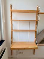 Ikea wandbureau met planken, Ophalen, Gebruikt, Bureau