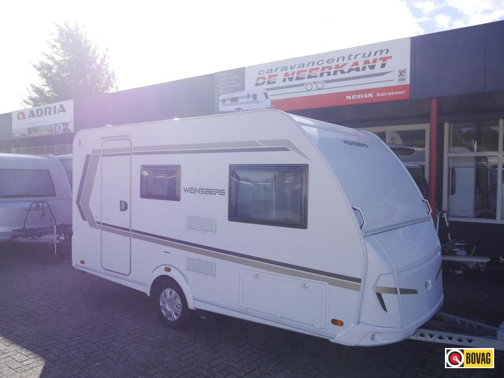 Weinsberg CaraOne 420 QD, Caravans en Kamperen, Caravans, Overige merken, Standaardzit, Schokbreker, Bedrijf