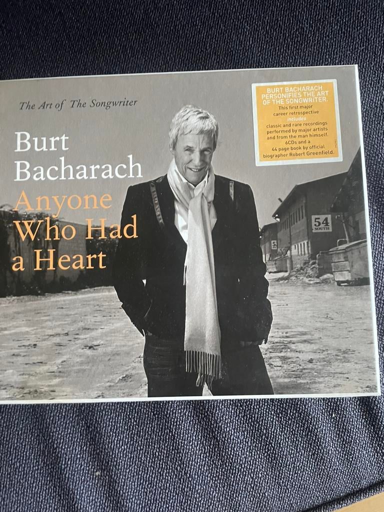 6 cd box burt bacharach anyone who had a heart rare, Ophalen of Verzenden, 1980 tot heden, Zo goed als nieuw, Jazz