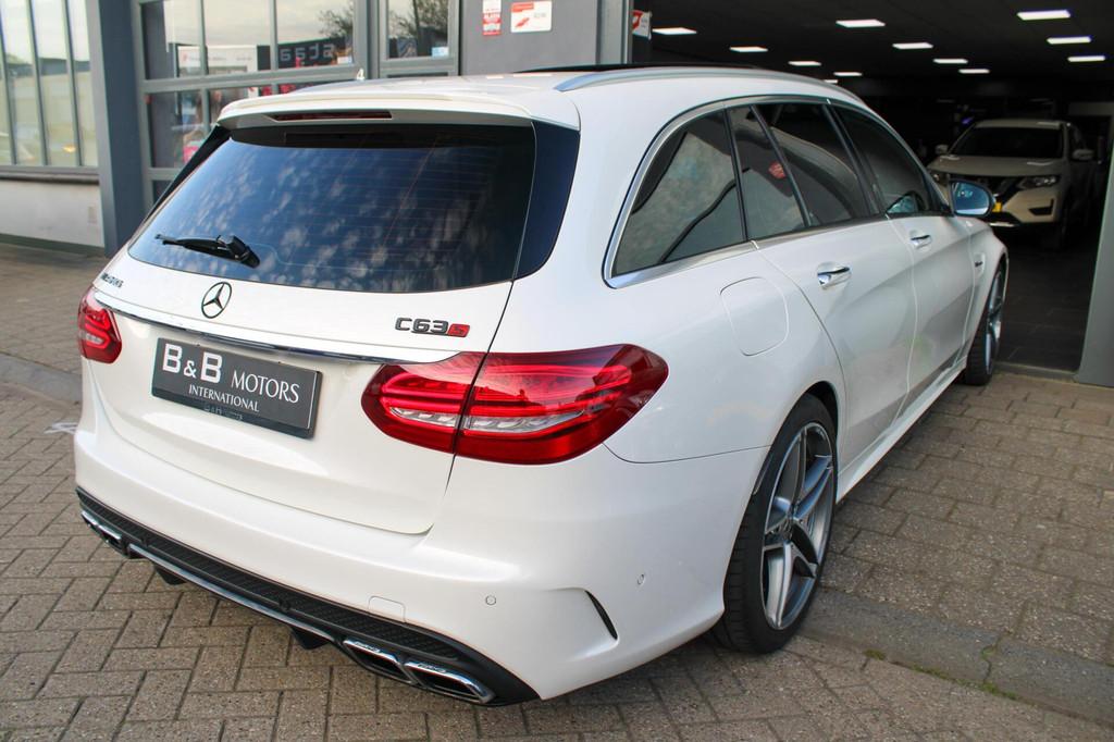 Mercedes-Benz C 63 AMG Edition 1|HUD|CAM|MEMORY|VOL+, Automaat, Achterwielaandrijving, Met garantie (alle), LED verlichting