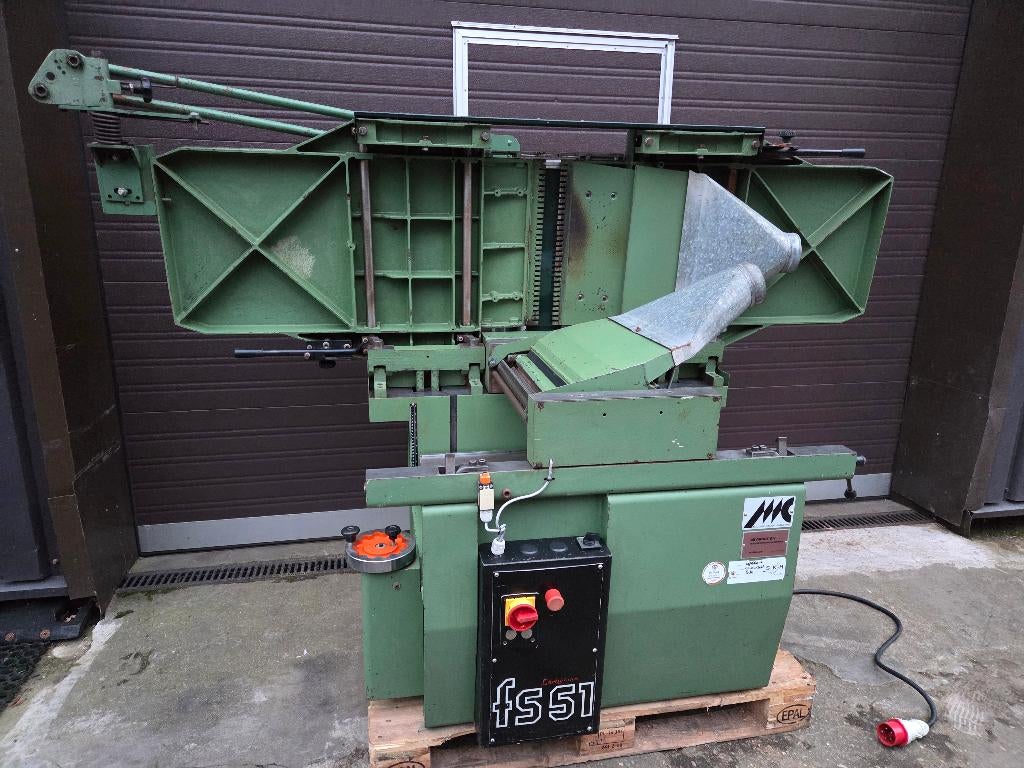 Casadei FS 51 vlak en vandiktebank 510 mm breed schaven, Ophalen of Verzenden, Gebruikt, Elektrisch