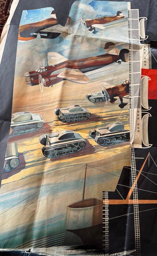 Duits propaganda poster, Duitschland wint, Verzamelen, Militaria | Tweede Wereldoorlog, Ophalen of Verzenden, Duitsland, Overige typen