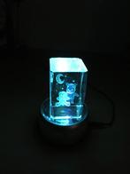 Beeldje van glas twee beertjes met maan, Verzamelen, Beelden en Beeldjes, Ophalen, Zo goed als nieuw, Overige typen