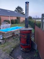 Te koop hottub houtkachel, Tuin en Terras, Ophalen, Gebruikt