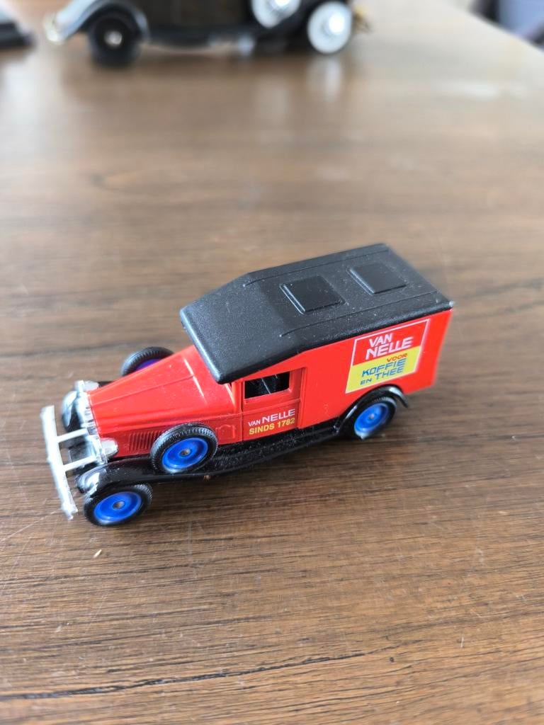 Van Nelle modelauto - Vintage reclame busje, Ophalen of Verzenden, Gebruikt, Bus of Vrachtwagen, Overige merken
