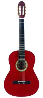 MTC-080/R A.Martinez classic guitar Red, Muziek en Instrumenten, Instrumenten | Toebehoren, ., Nieuw, Ophalen of Verzenden, Akoestische gitaar