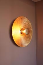 Gouden Wandlamp Moon Sun - Ø 54 cm, Ophalen, Nieuw, Metaal