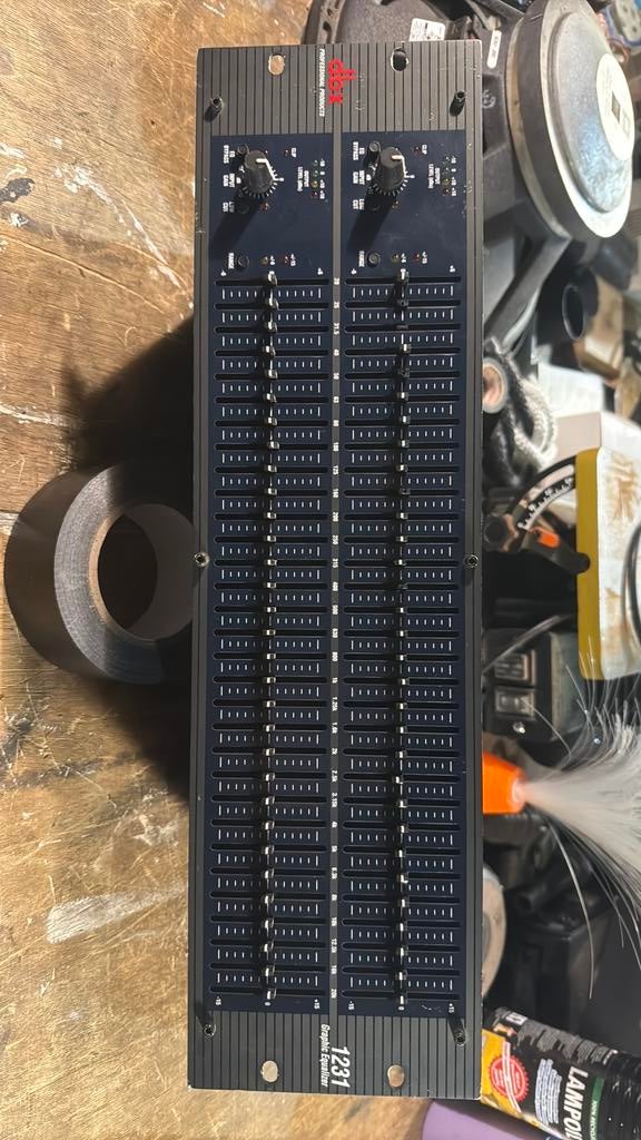Dbx 1231 equalizer te koop, Muziek en Instrumenten, Ophalen, Gebruikt, Equalizer