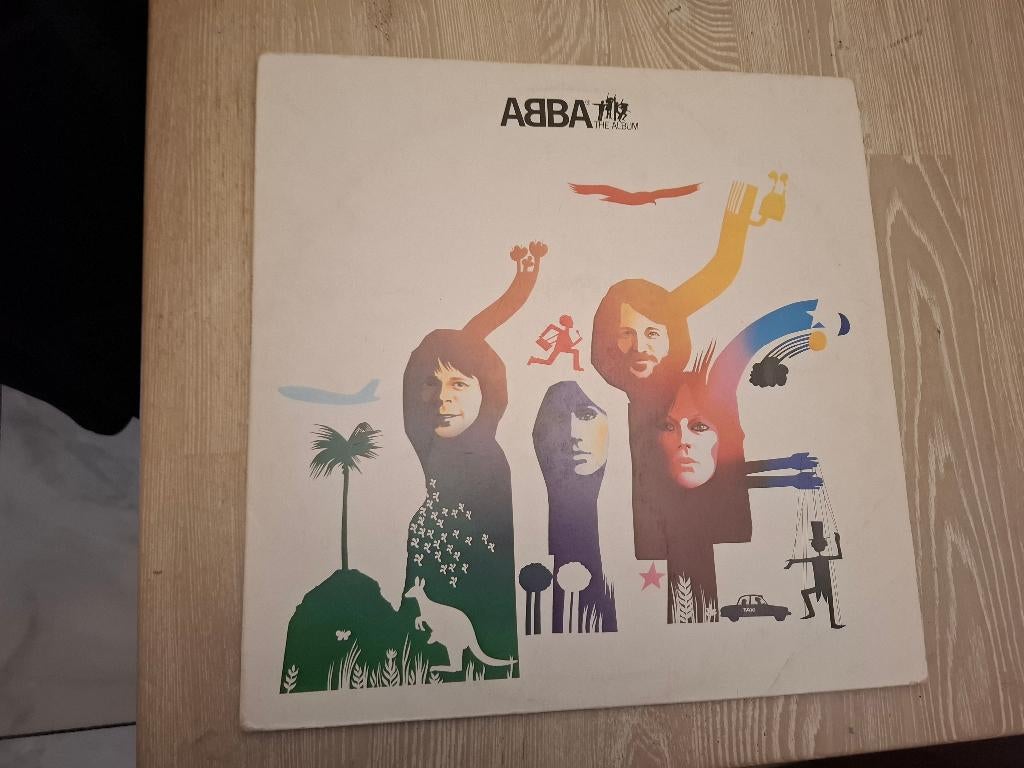 LP ABBA – The Album. (1977), Ophalen of Verzenden, 1970 - 1979, Gebruikt, 12 inch