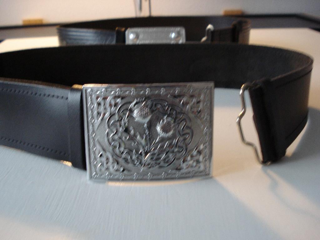 kilt / Belt, Ophalen of Verzenden, Gedragen, Maat 48/50 (M), Zwart
