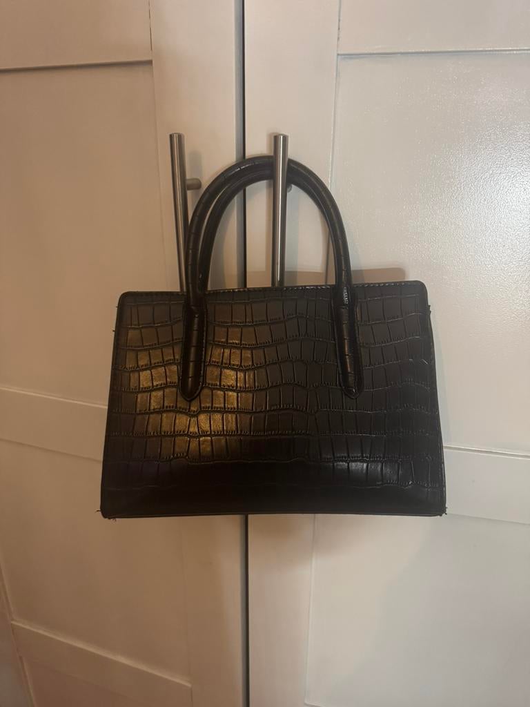 Handtas, Ophalen of Verzenden, Zo goed als nieuw, Zwart, Handtas