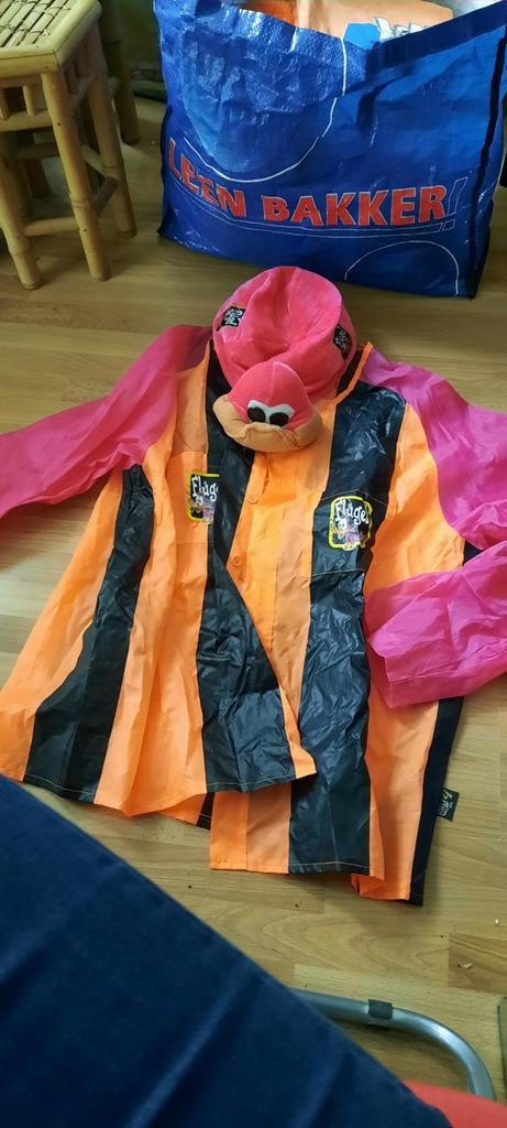 Carnavalskleding: 'Let the Duck out!' regenjas met hoed, Kleding | Dames, Carnavalskleding en Feestkleding, Zo goed als nieuw