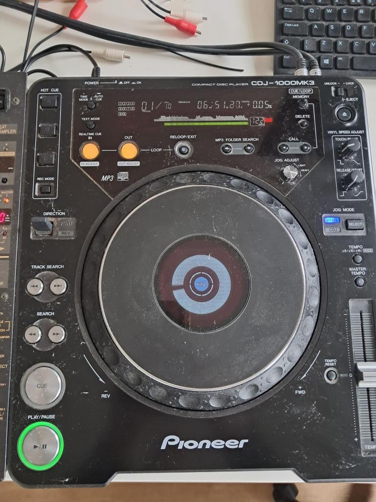 CDJ 1000 MK3 in topconditie, Muziek en Instrumenten, Dj-sets en Draaitafels, Ophalen of Verzenden, Zo goed als nieuw, Pioneer