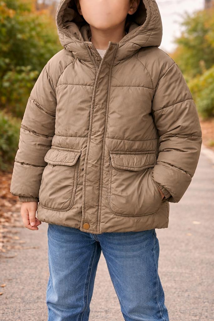 Zara jas maat 110 - Warme winterjas voor kinderen, Ophalen of Verzenden, Gebruikt, Jongen of Meisje, Jas