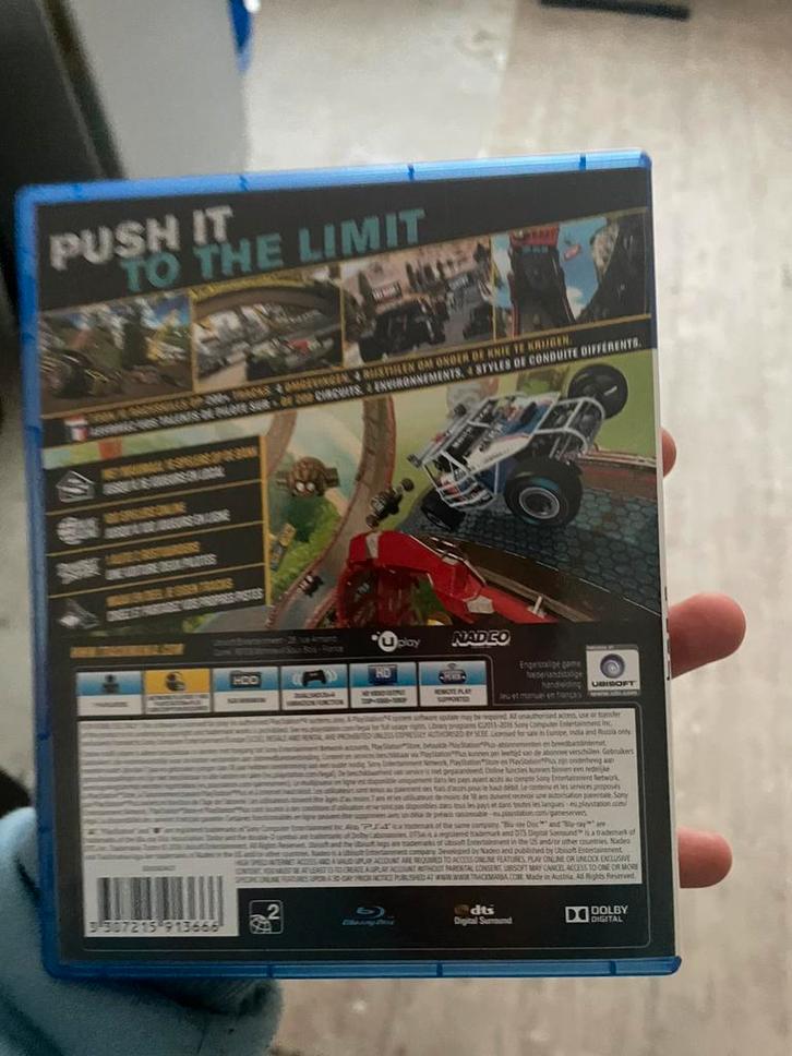 TrackMania Turbo, PS4, Spelcomputers en Games, Games | Sony PlayStation 4, Zo goed als nieuw, Overige genres, 3 spelers of meer