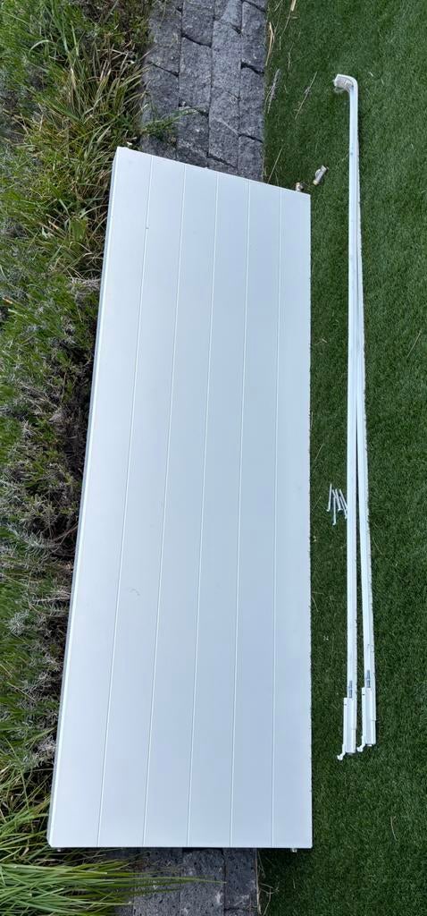 Verticale radiator, Doe-het-zelf en Verbouw, Verwarming en Radiatoren, Ophalen, Radiator, Minder dan 60 cm, Zo goed als nieuw