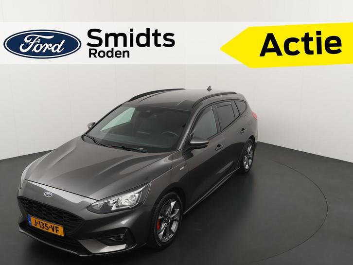 Ford FOCUS Wagon EcoBoost Hybrid 125 pk ST Line | Trekhaak |, Auto's, Ford, Bedrijf, Te koop, Focus, ABS, Achteruitrijcamera, Airbags