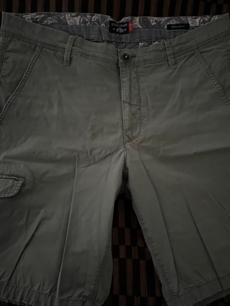 State of Art korte groene broek maat W 36, Ophalen of Verzenden, Gedragen, Maat 56/58 (XL), Groen