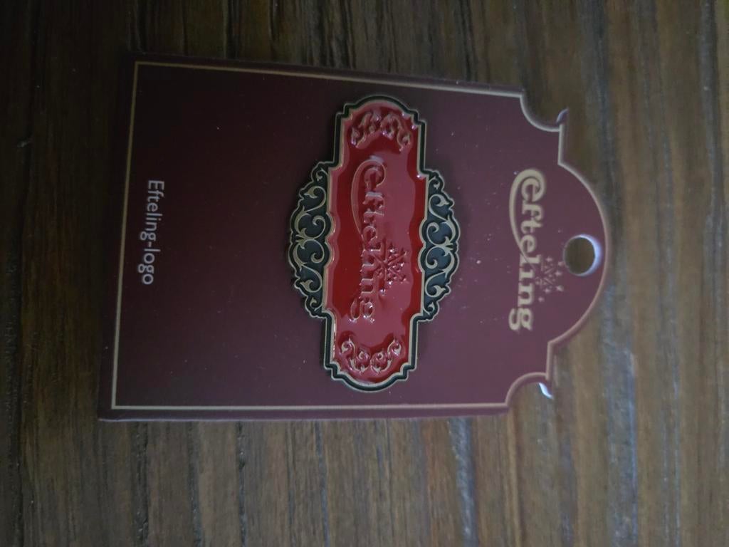 Efteling-logo speldje  OOK TE RUIL, Ophalen of Verzenden, Nieuw, Button of Speldje
