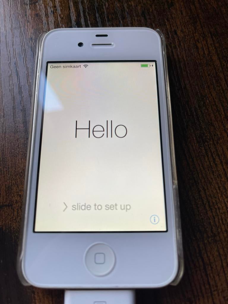 Apple iPhone 4 - Voor de liefhebber, inclusief oplader, Telecommunicatie, Mobiele telefoons | Apple iPhone, Gebruikt, 16 GB, Wit