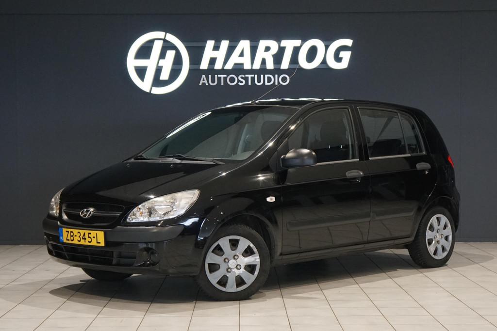 Hyundai Getz 1.1i Active + AIRCO, Auto's, Hyundai, Elektrische ramen, Gebruikt, 31 €/maand, 4 cilinders