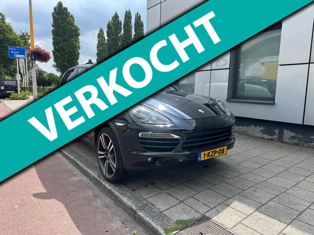 Porsche Cayenne 3.0 D Leder schuifdak Bose Export, Auto's, Porsche, Automaat, Open dak, Gebruikt, Zwart