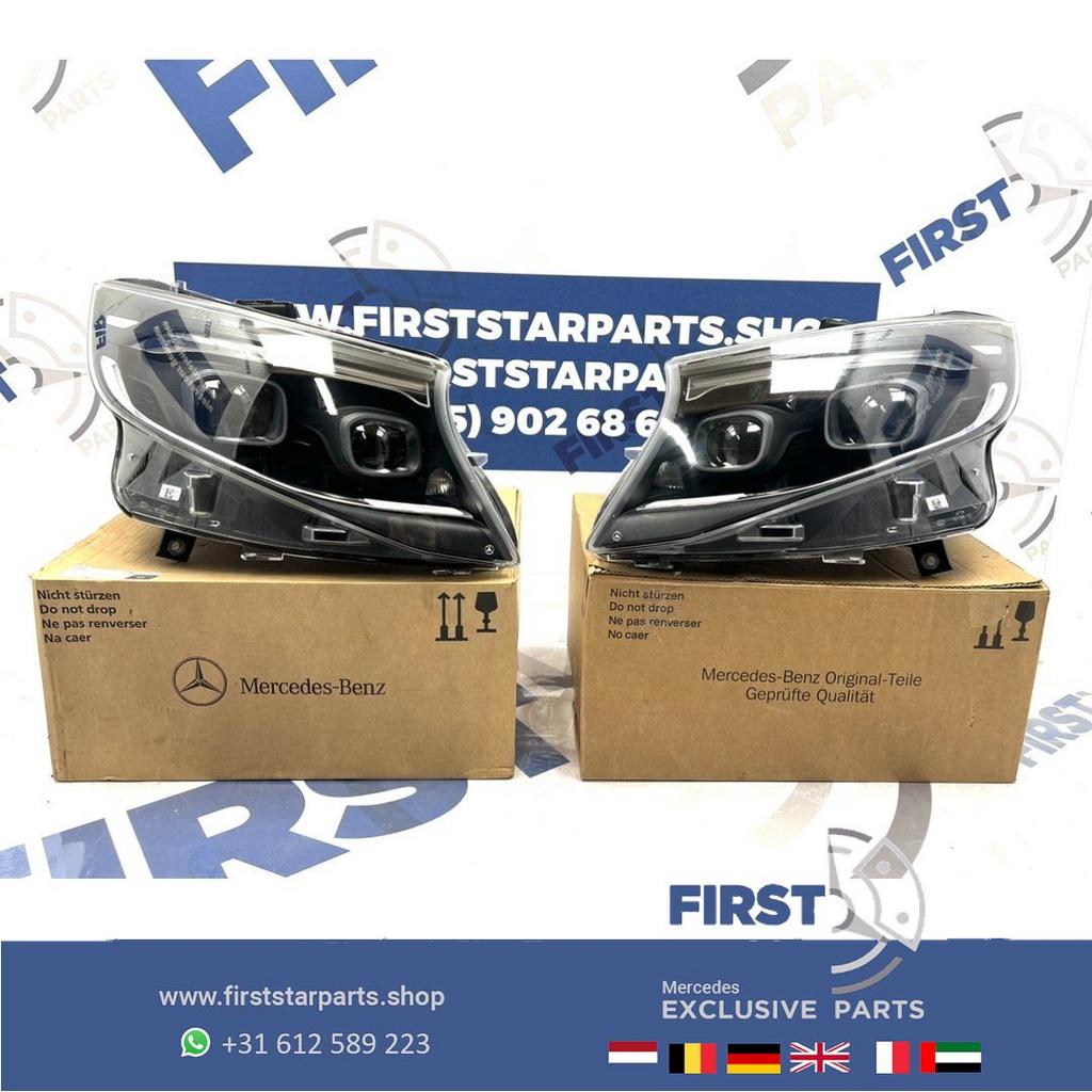 W447 V KLASSE FACELIFT LED MULTIBEAM KOPLAMP SET 2024 VITO O, Gebruikt, -, Ophalen of Verzenden, -