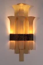 Rare Art Deco Wall Lamp from Thalia Theater, 1930, Ophalen of Verzenden, Gebruikt, Glas, Art Deco