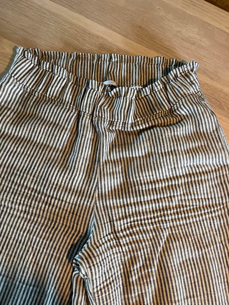 By-Bar gestreepte broek - Maat M, Kleding | Dames, Maat 38/40 (M), Zwart, Ophalen of Verzenden, Lang