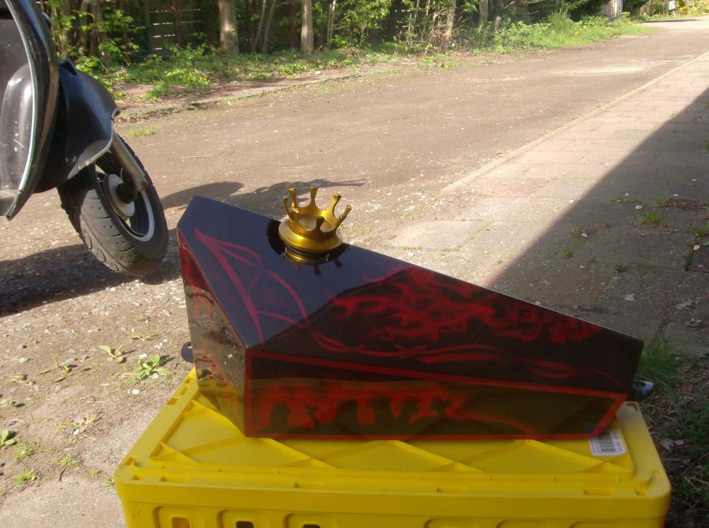 Doodskist tank special paint, Ophalen, Gereviseerd