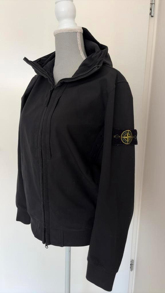stone island jas, Kleding | Heren, Jassen | Zomer, Gedragen, Maat 46 (S) of kleiner, Zwart, Ophalen of Verzenden