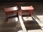 Nachtkastjes 2 stuks, Ophalen, Gebruikt, Minder dan 45 cm, Minder dan 55 cm