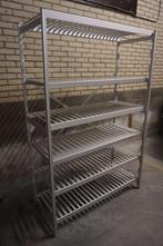 Partij HACCP aluminium stelling koelcelstelling, Gebruikt, Onbekend, Ophalen of Verzenden, Onbekend