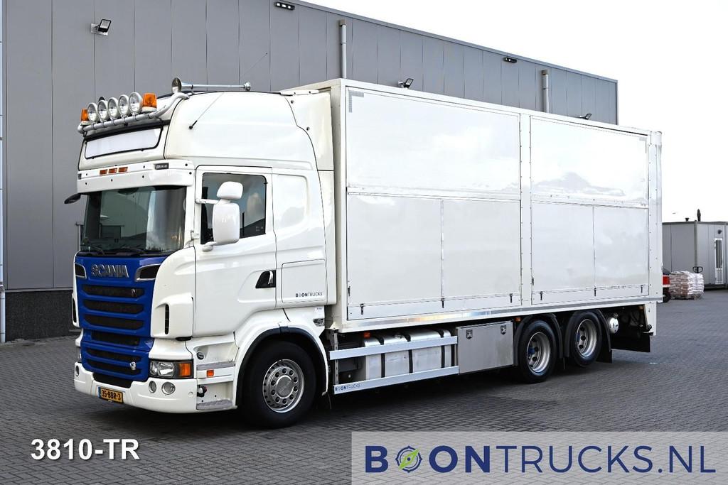 Scania R500 V8 6x2 | EURO5 * FULL AIR * RETARDER * POULTRY *, Automaat, Euro 5, Bedrijf, Diesel