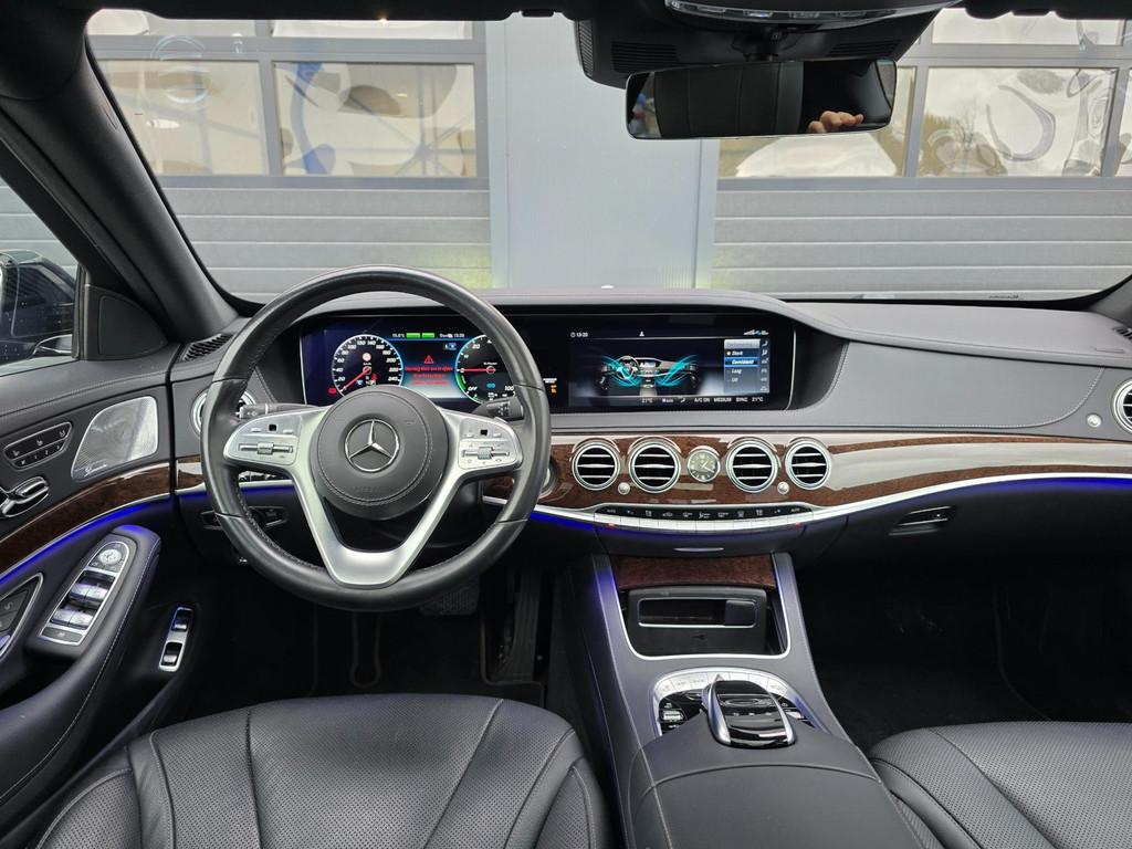 Mercedes-Benz S-klasse 560 e Lang Premium Plus Massage|Stoel, Auto's, Mercedes-Benz, Automaat, Achterwielaandrijving, Gebruikt