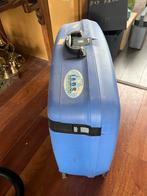 Delsey koffer blauw met wieltjes, Gebruikt, Hard kunststof, Ophalen of Verzenden, 35 tot 45 cm